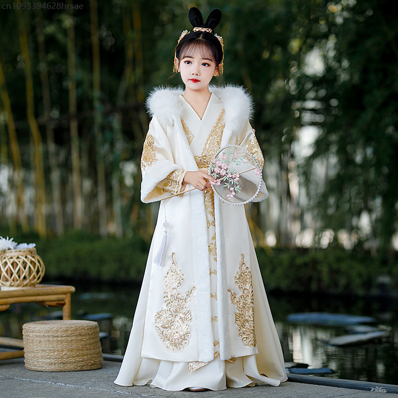New Winter Hanfu Children's An – Winter Clothing In Spanish Bewertung und Preis