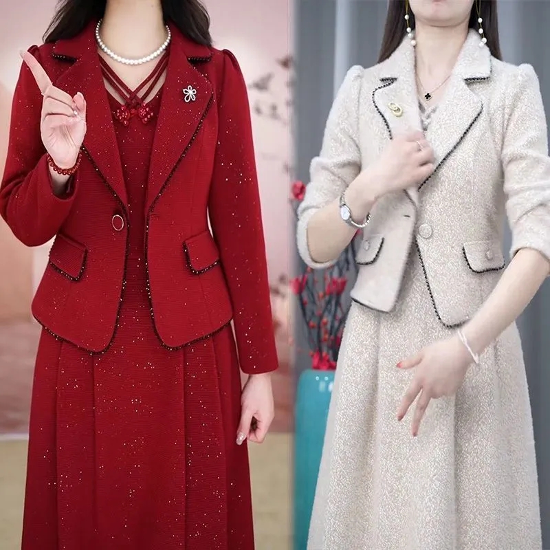 Middle Aged Female Dress Sets  – Winter Clothing Deals Bewertung und Preis