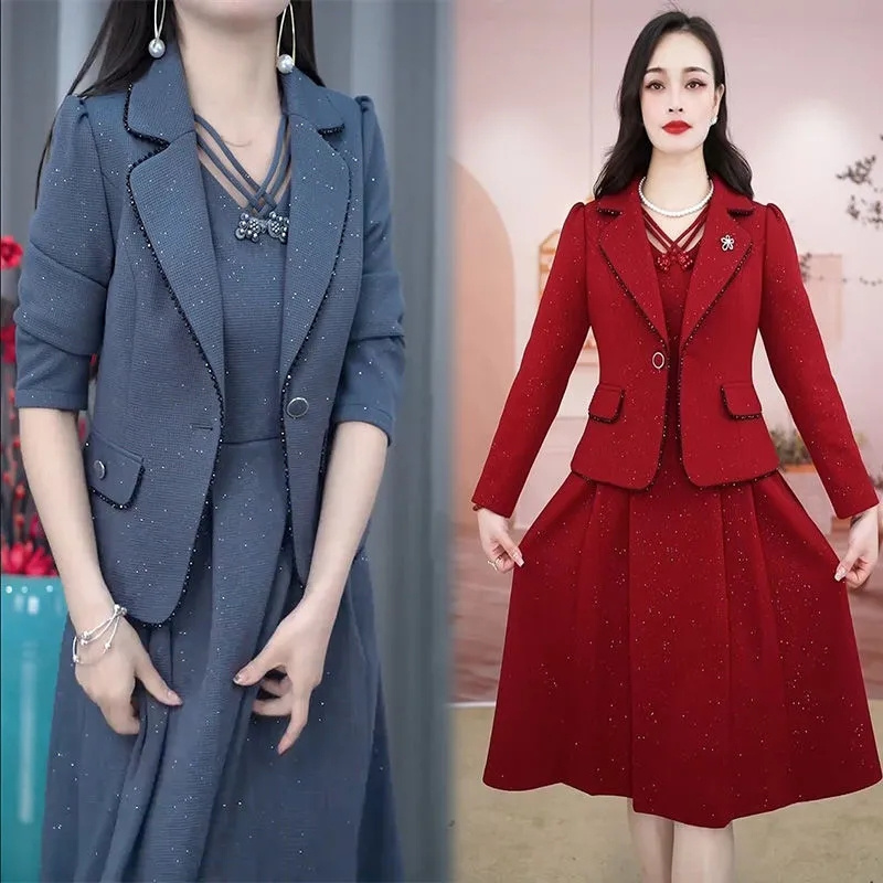 Middle Aged Female Dress Sets  – Winter Clothing Deals Bewertung und Preis
