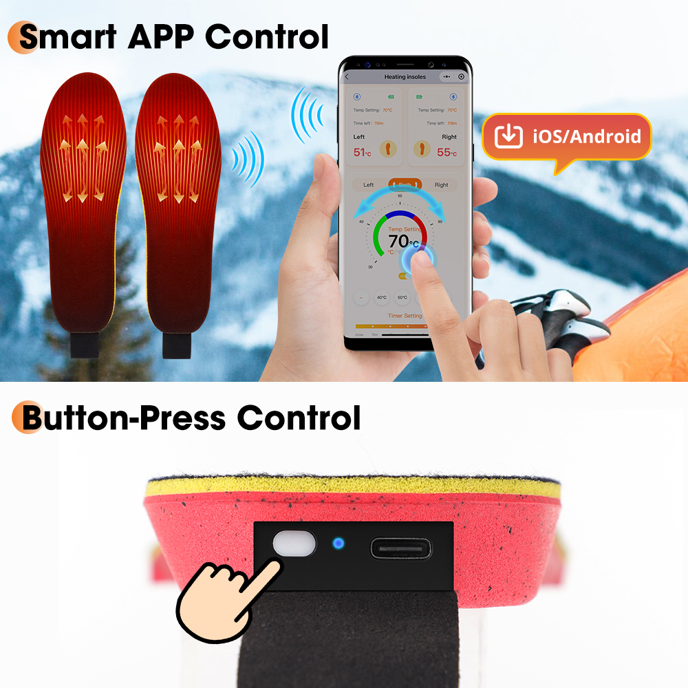 Smart Heated Insoles for Shoes – Heated Insole Rechargeable Bewertung und Preis