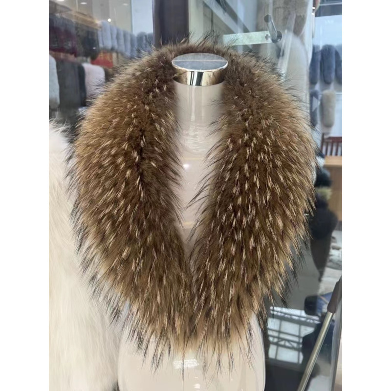 Raccoon Fur Collar Female Wint – Winter Clothing Deals Bewertung und Preis