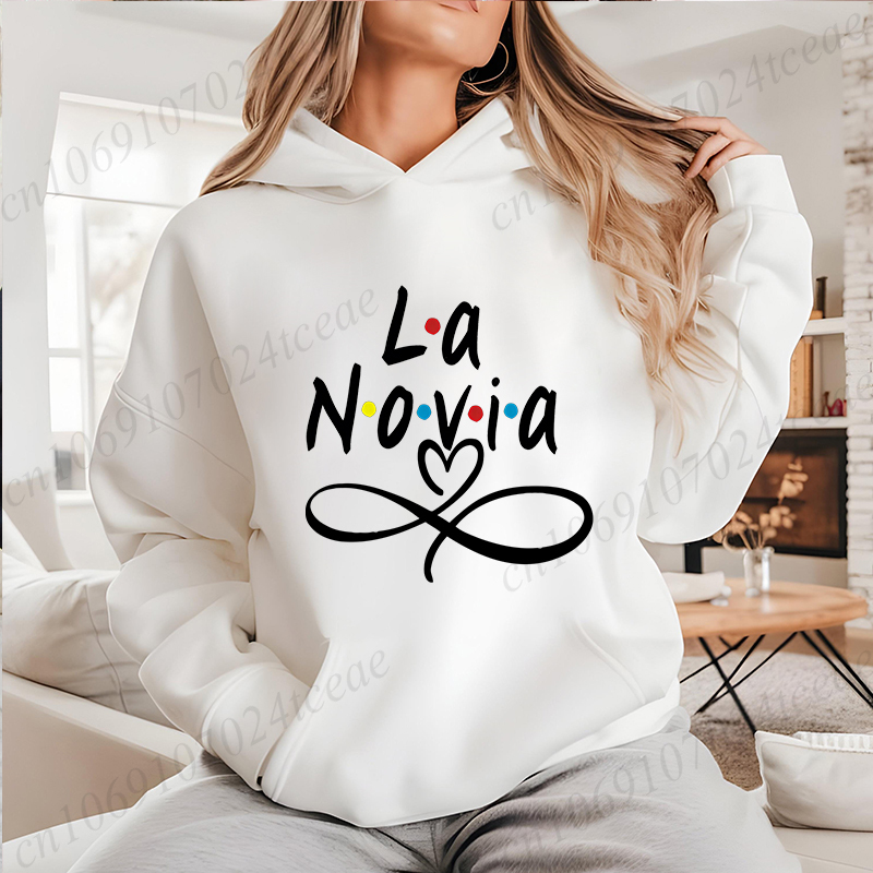 La Novia Graphic Hoodie for No – Winter Clothing In Spanish Bewertung und Preis